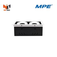 ĐÈN DOWNLIGHT MẶT VUÔNG ĐÔI MPE 7W